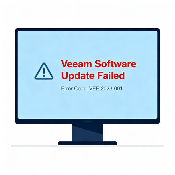Veeam 12 "This server is not a hyper-v host" après upgrade